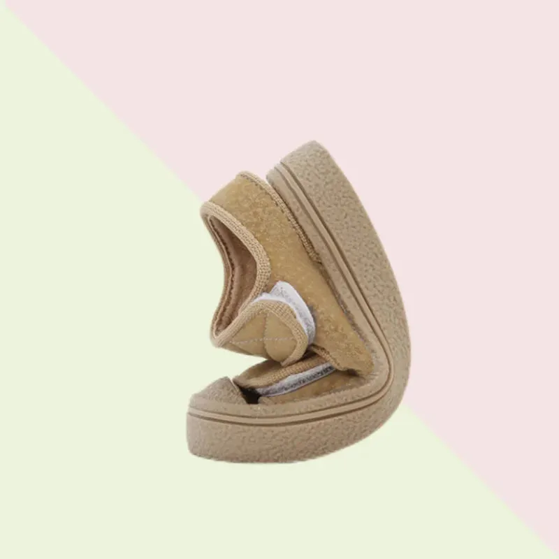 12-16cm Brand Girl's Summer Soft Closed-Toe Sandals,Solid Outdoor