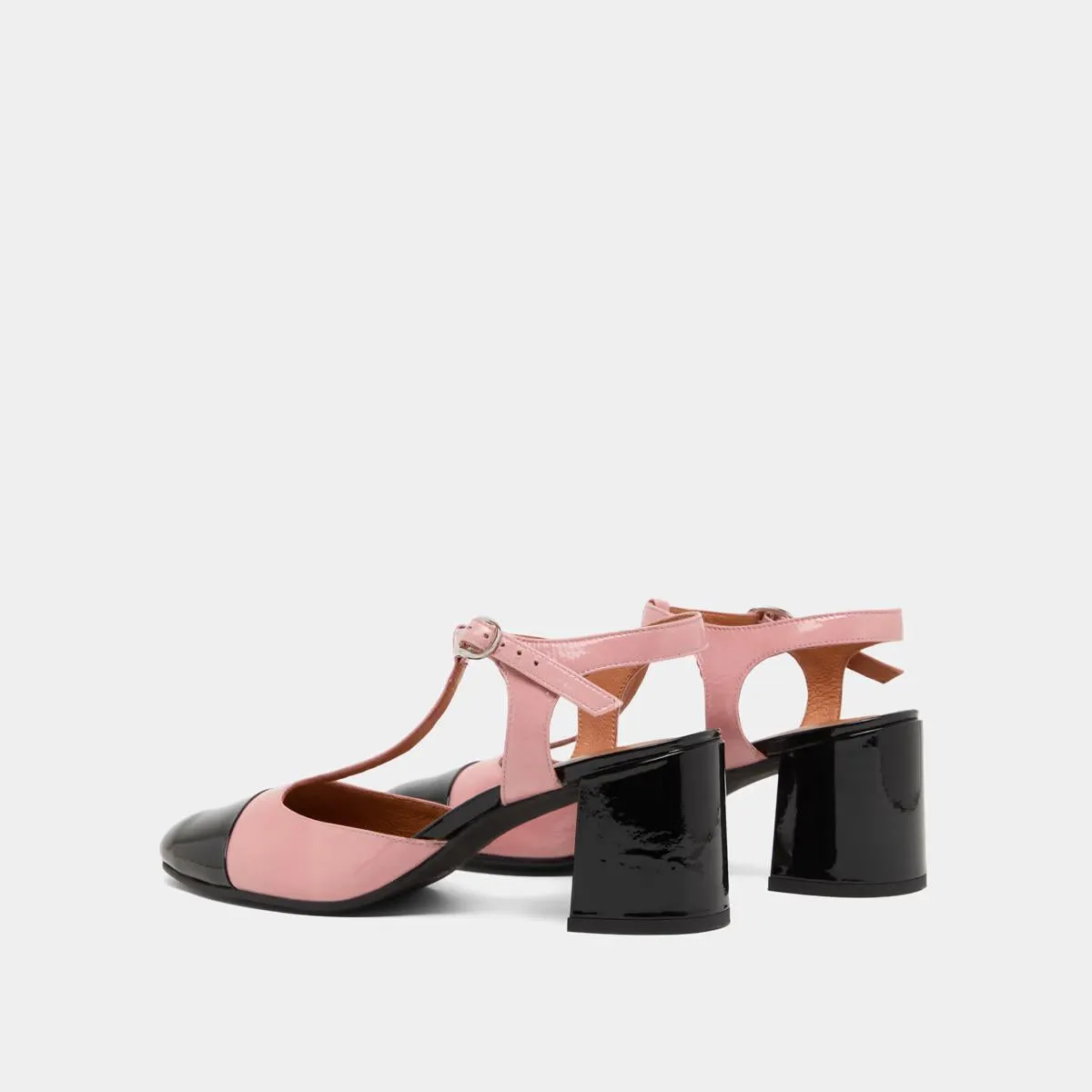 264- P Dhaps Vernis/vernis Noir-rose