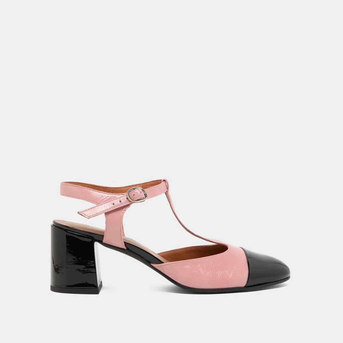 264- P Dhaps Vernis/vernis Noir-rose