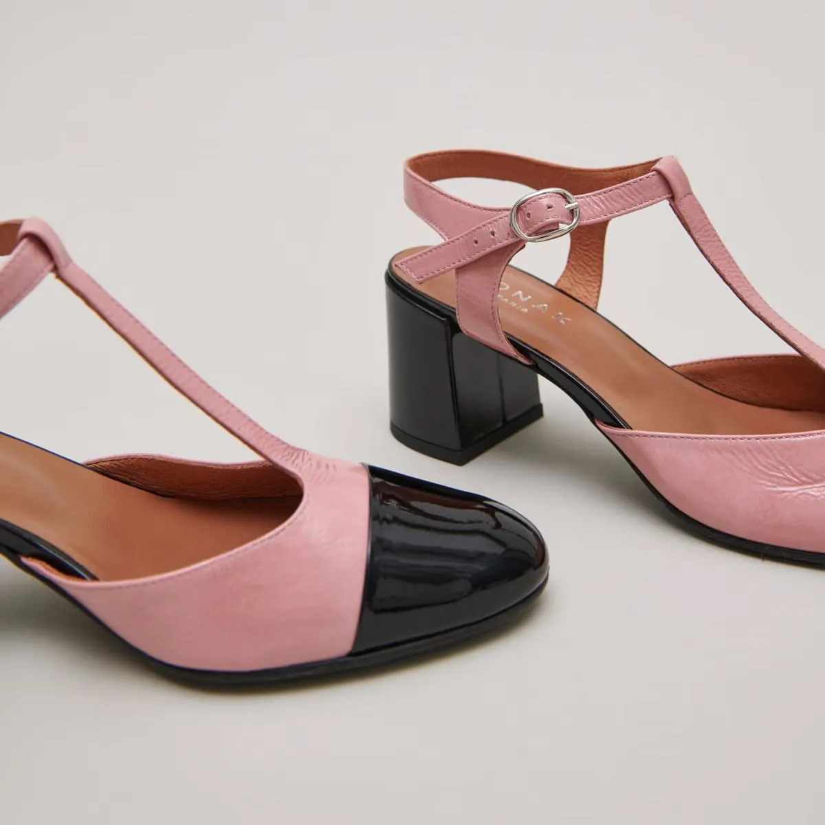 264- P Dhaps Vernis/vernis Noir-rose