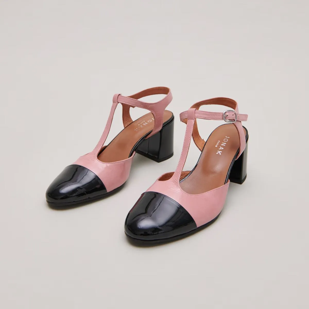 264- P Dhaps Vernis/vernis Noir-rose