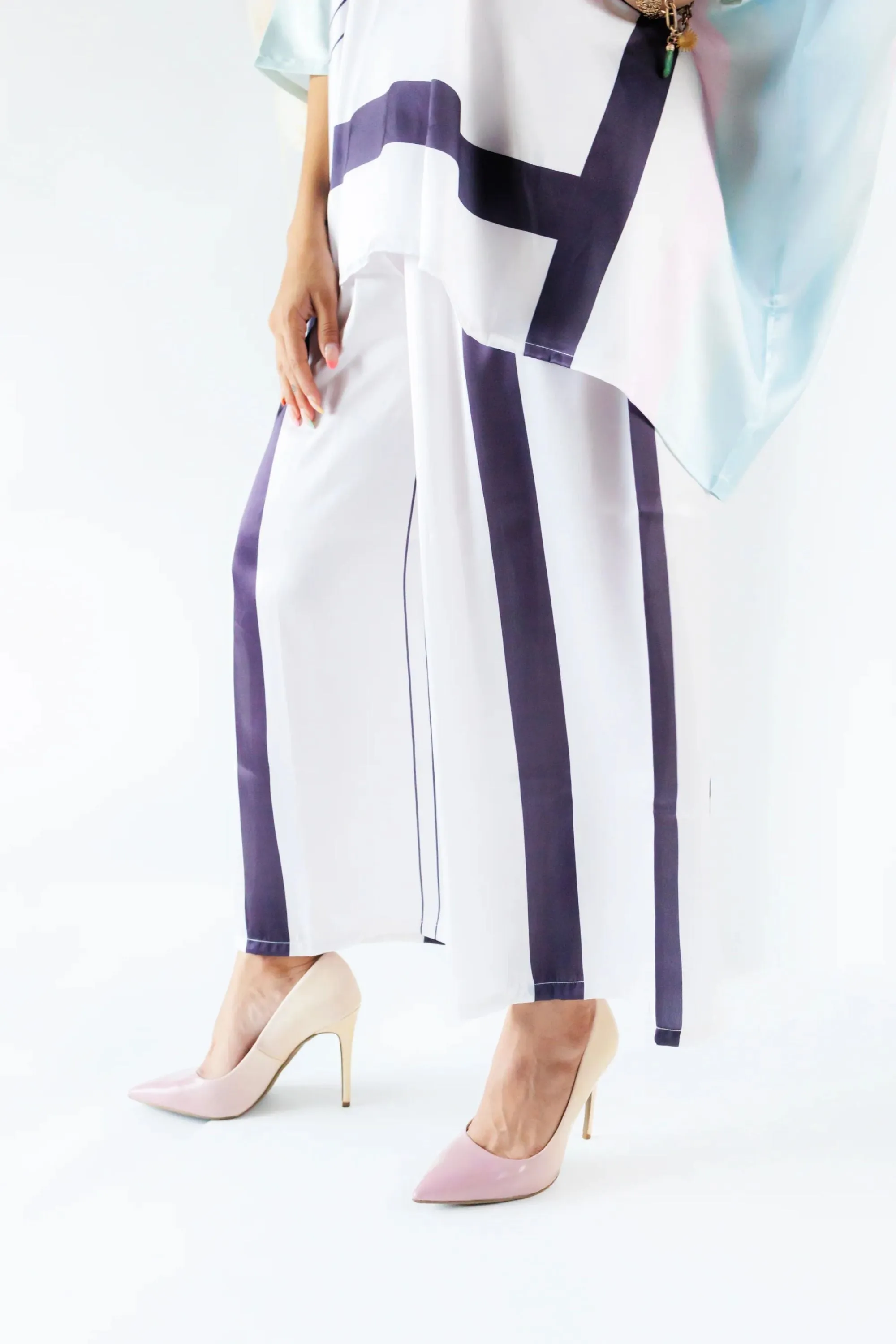 Airy Elegance Kaftan Coord Set