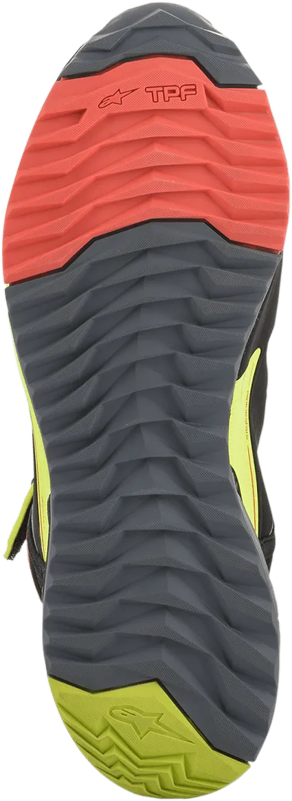 ALPINESTARS CR-X Drystar? Shoes - Black/Red/Yellow Fluorescent - US 9 261182015389