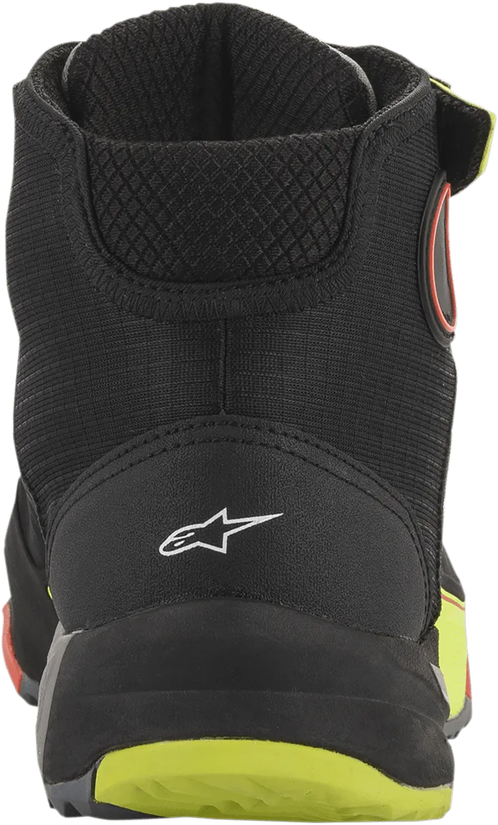 ALPINESTARS CR-X Drystar? Shoes - Black/Red/Yellow Fluorescent - US 9 261182015389