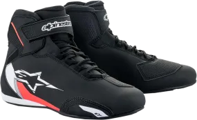 ALPINESTARS Sektor Shoes - Black/White/Red - US 13.5 2515518123113.5