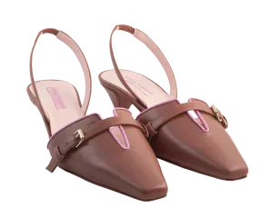 ANAHITA Slingback Brown