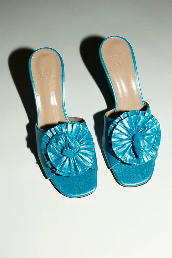 Aqua Flor Wedge
