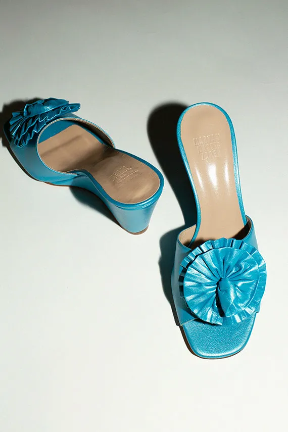 Aqua Flor Wedge