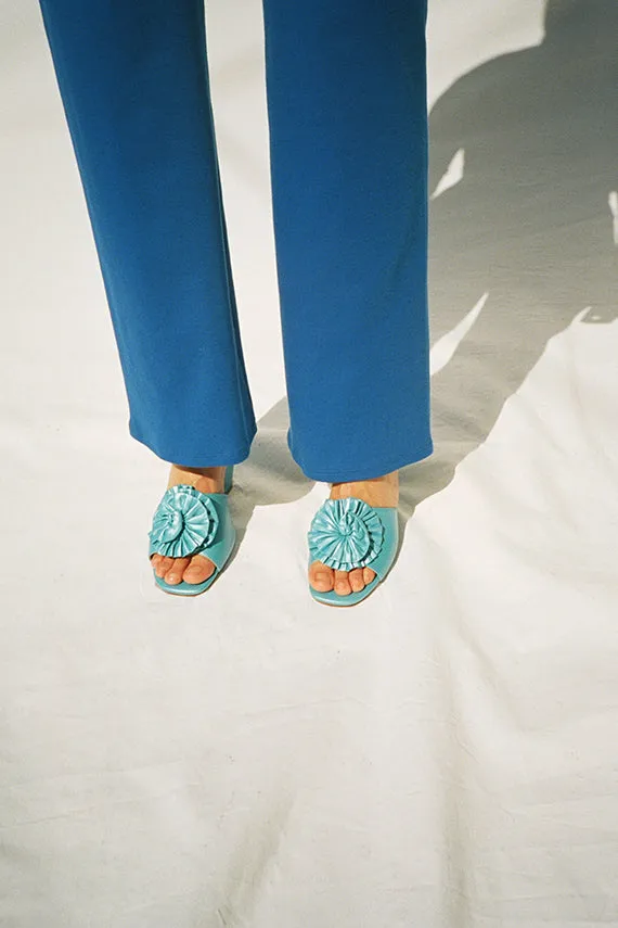 Aqua Flor Wedge