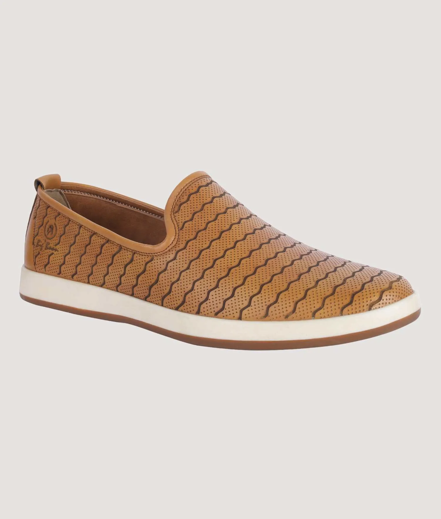 Big Boon Men Woven Design Slip-On Loafer