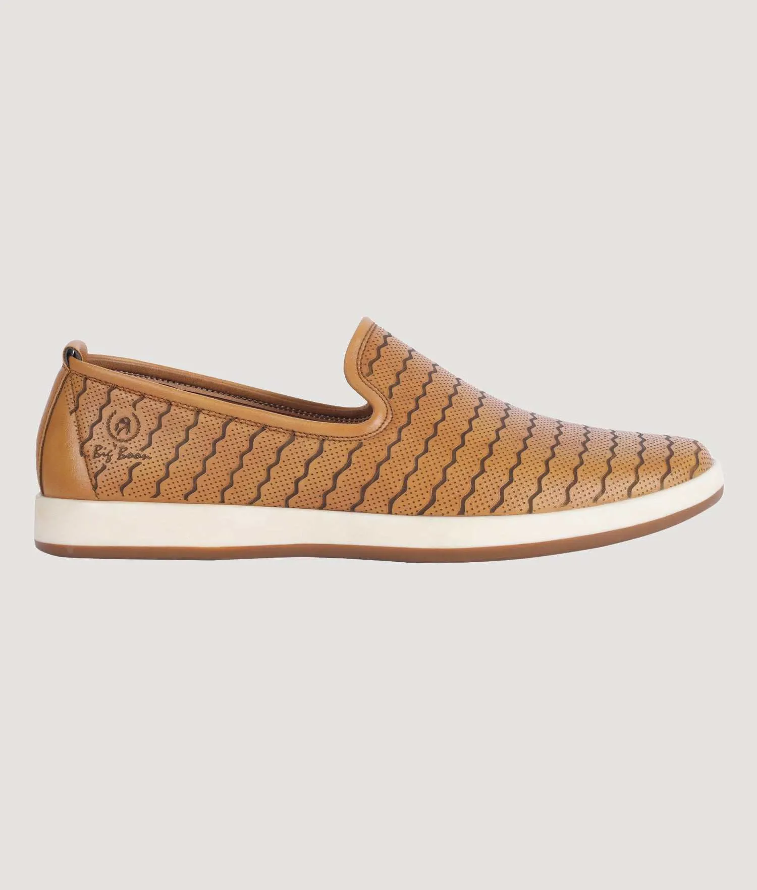 Big Boon Men Woven Design Slip-On Loafer