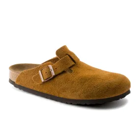 Birkenstock Boston Soft Footbed Clog (Men) - Mink Suede