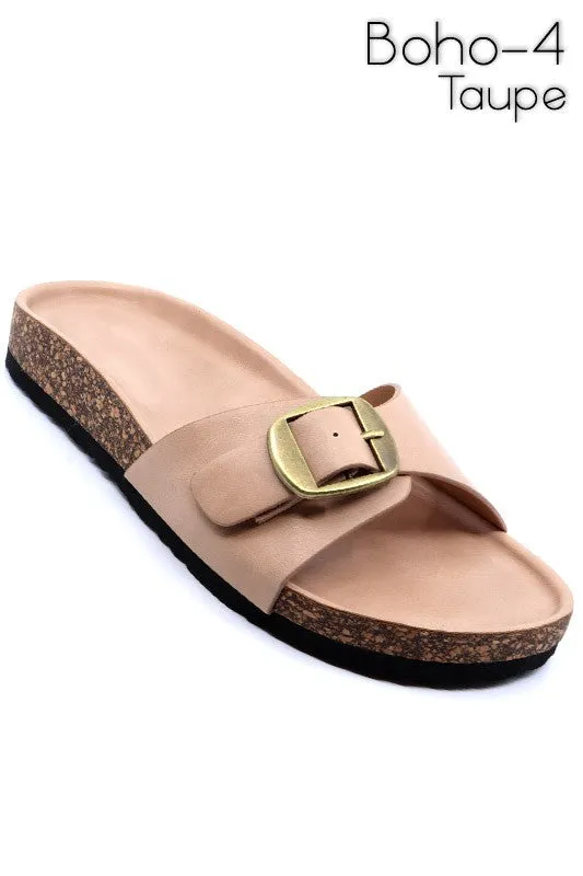 Boho Flat Strappy Sandal