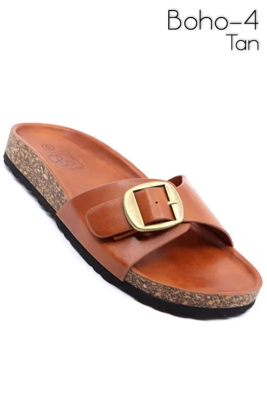 Boho Flat Strappy Sandal