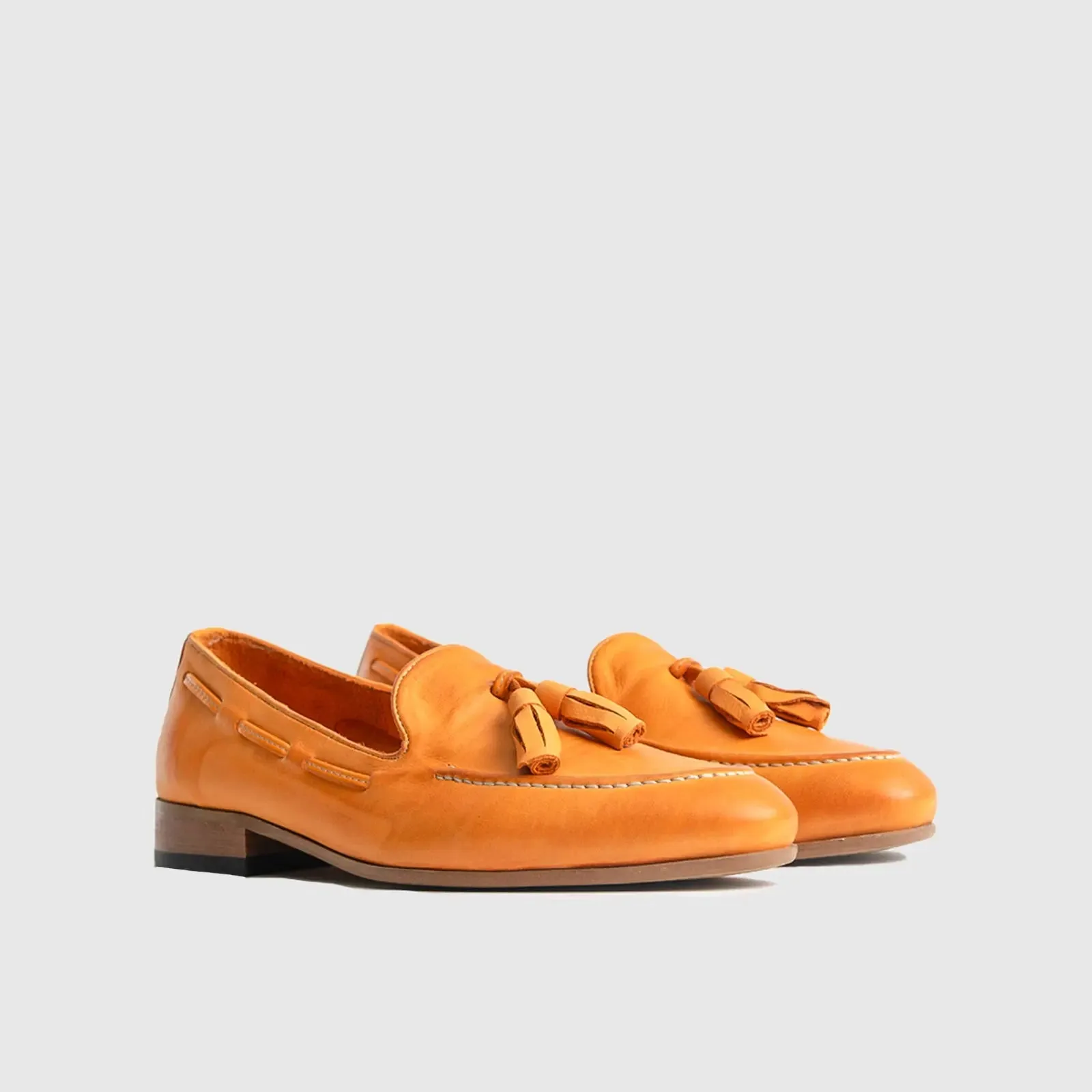 Bulletti Casual Slip On Loafers - 002 Orange