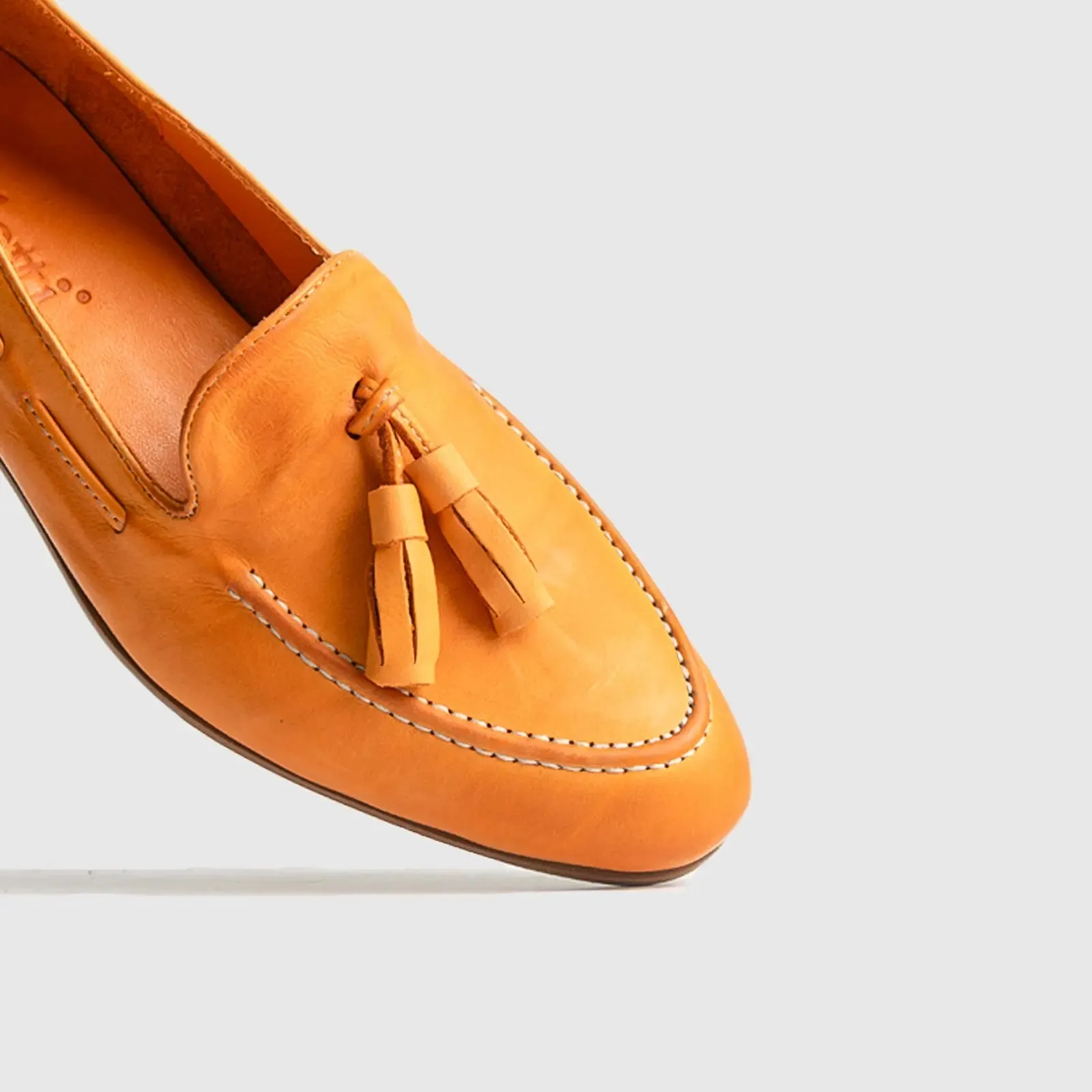 Bulletti Casual Slip On Loafers - 002 Orange