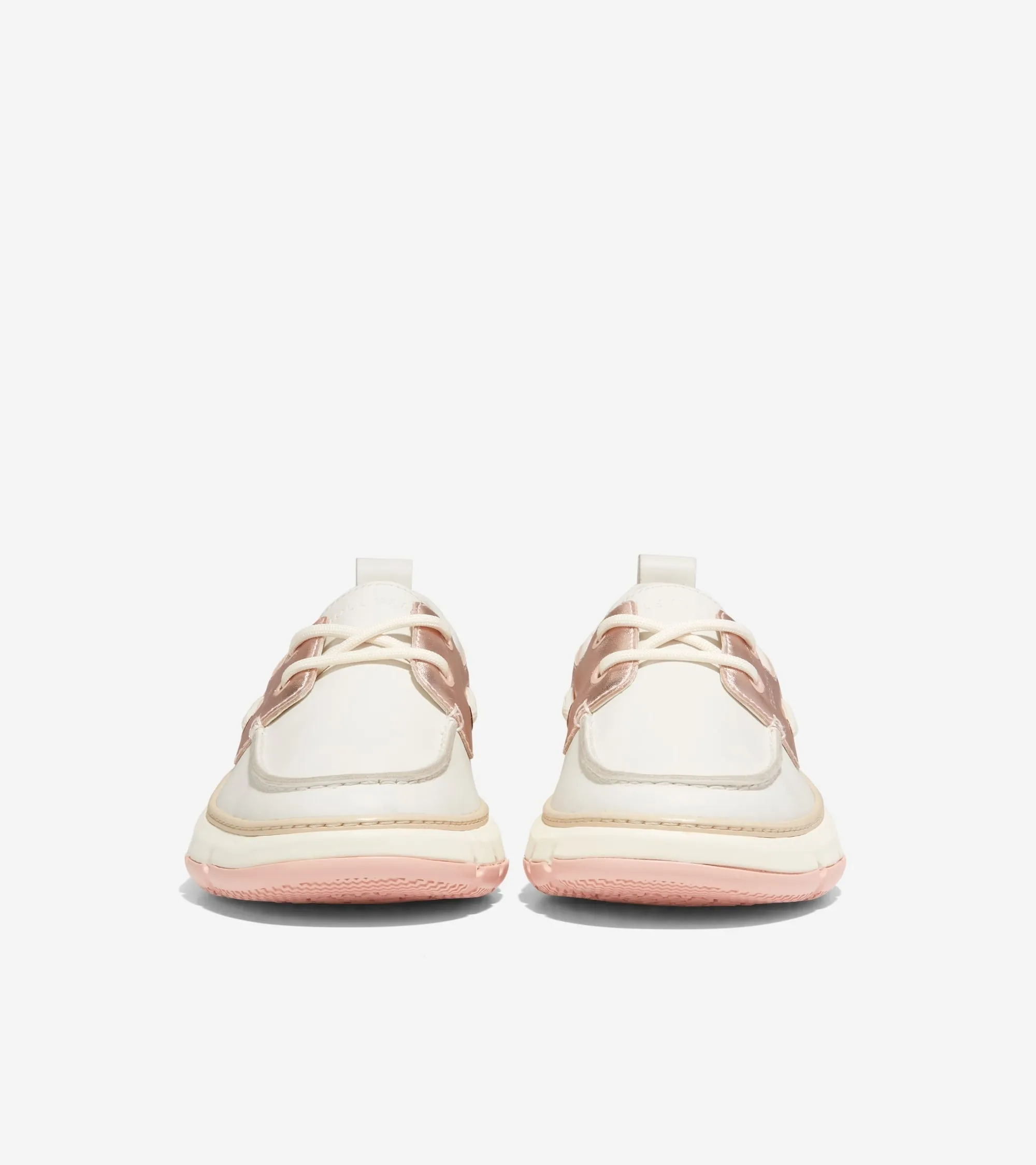 Cole Haan 4.Zerogrand Regatta Ivory/Rosewater Slip On Low Top Flat Sneakers