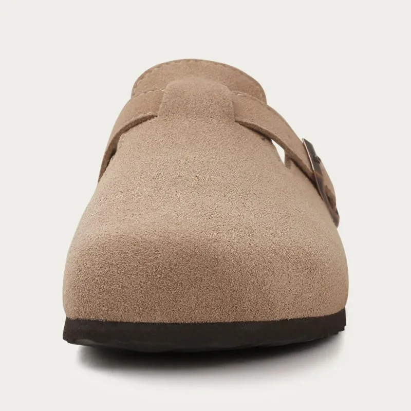 ComfyCork Suede Sandals : Stylishly Comfortable