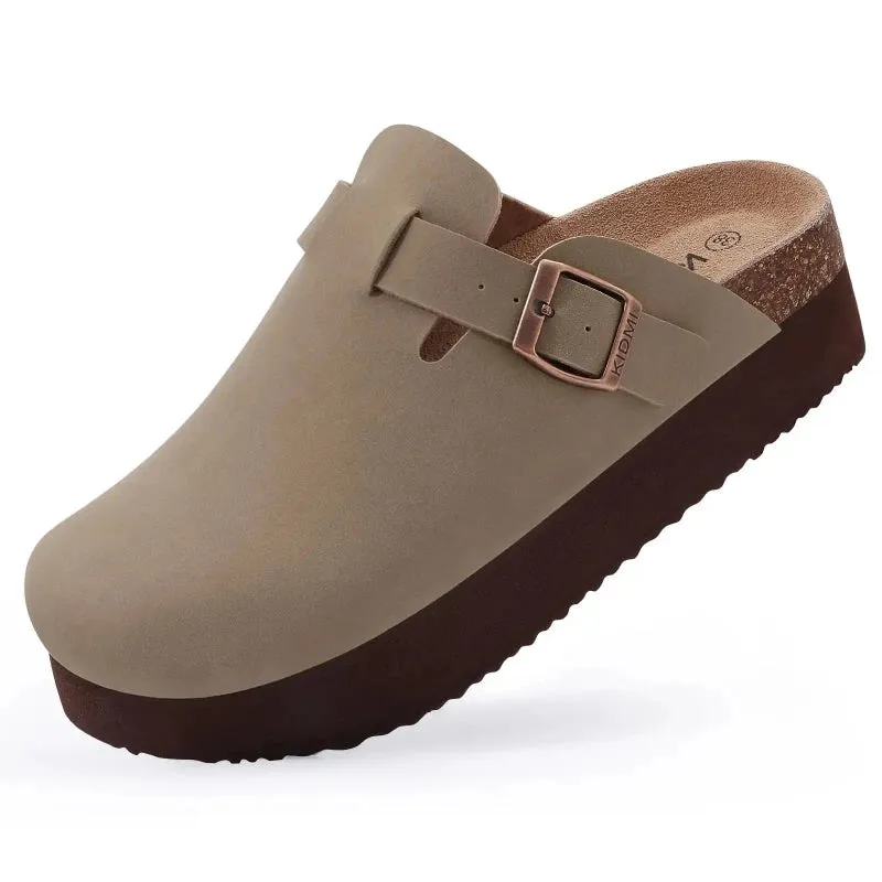 ComfyCork Suede Sandals : Stylishly Comfortable