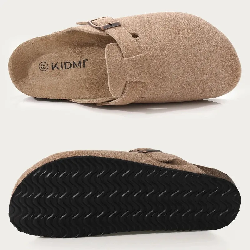 ComfyCork Suede Sandals : Stylishly Comfortable