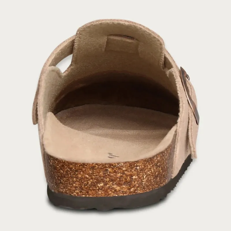 ComfyCork Suede Sandals : Stylishly Comfortable