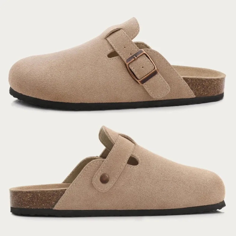 ComfyCork Suede Sandals : Stylishly Comfortable