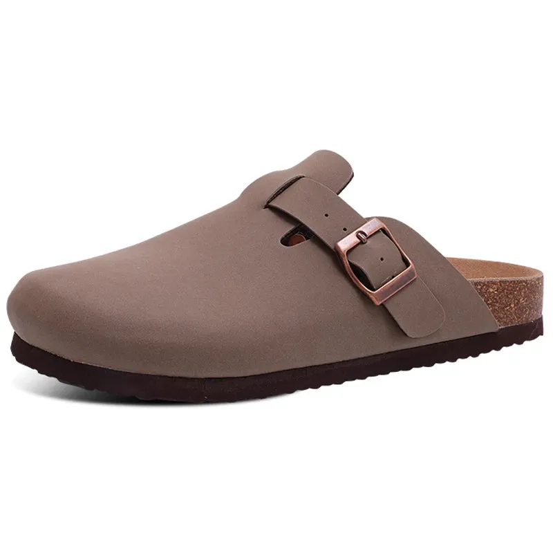 ComfyCork Suede Sandals : Stylishly Comfortable