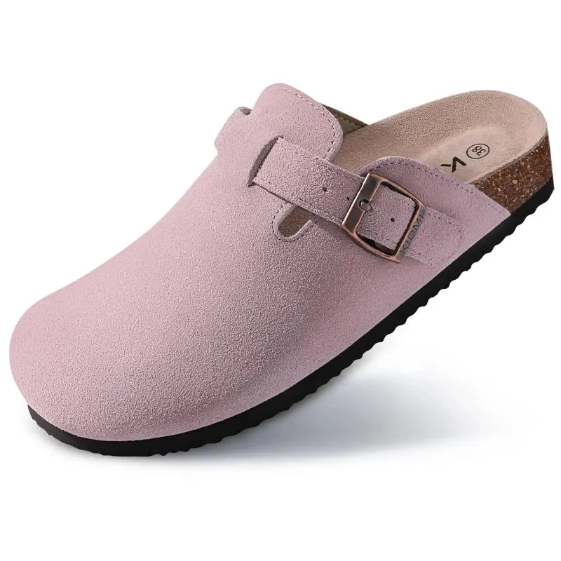 ComfyCork Suede Sandals : Stylishly Comfortable