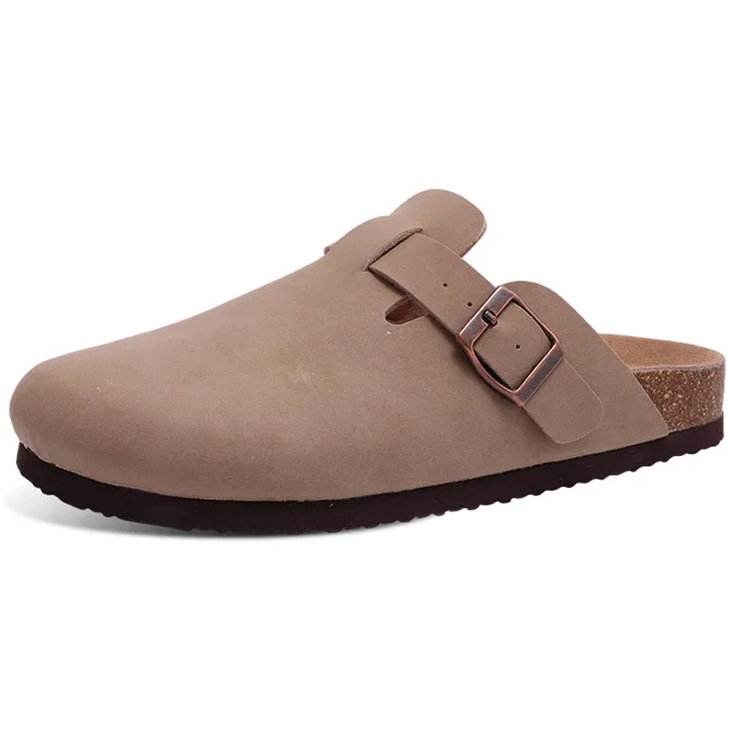 ComfyCork Suede Sandals : Stylishly Comfortable