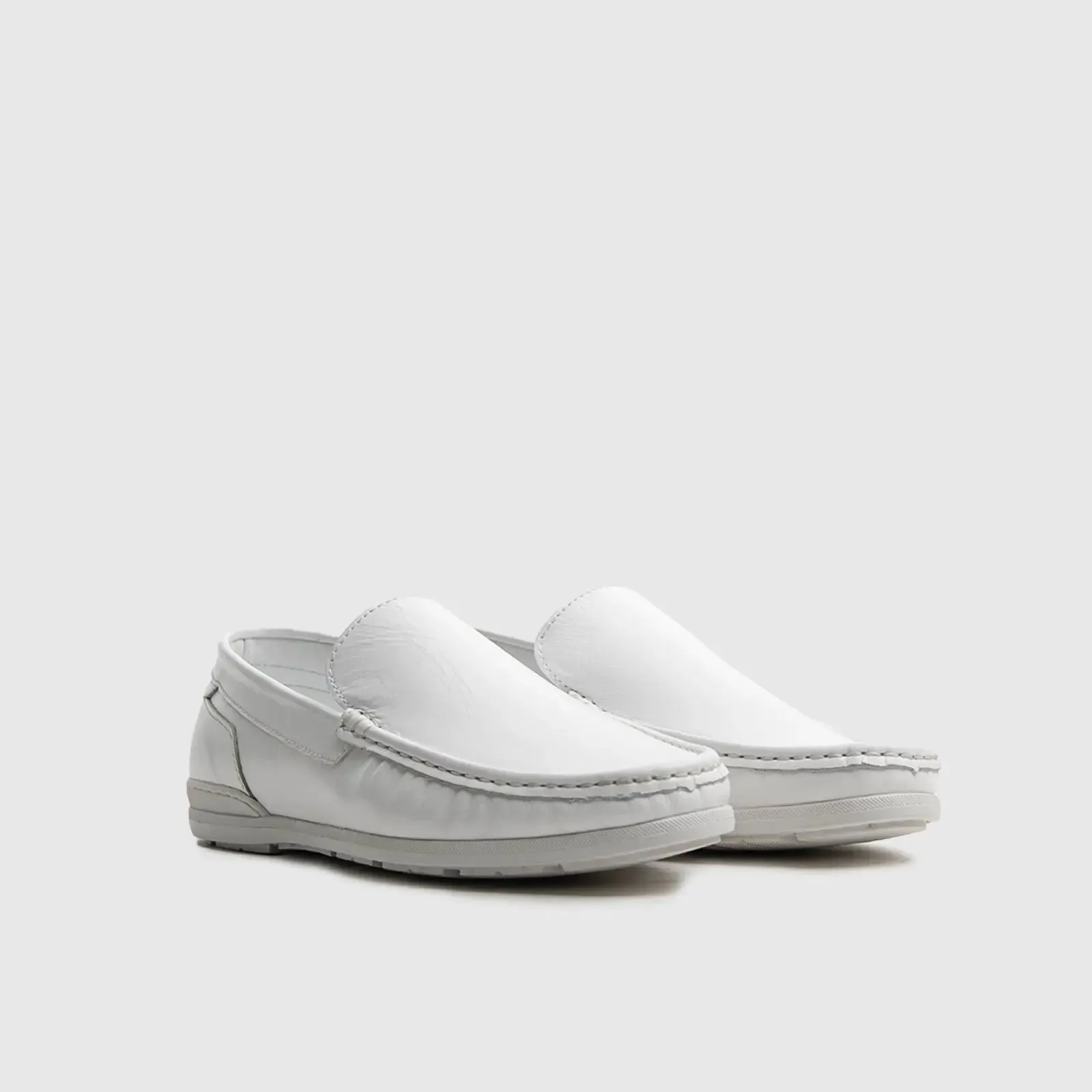 Dress Casual Loafer 13830 White