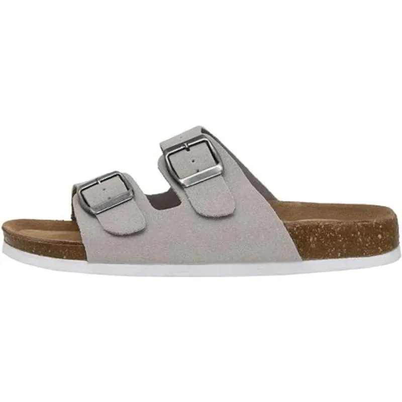 Dual Strap Sleek Slide Sandals For Women