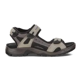 Ecco Men's Offroad Sandals- Tarmac/ Moon Rock