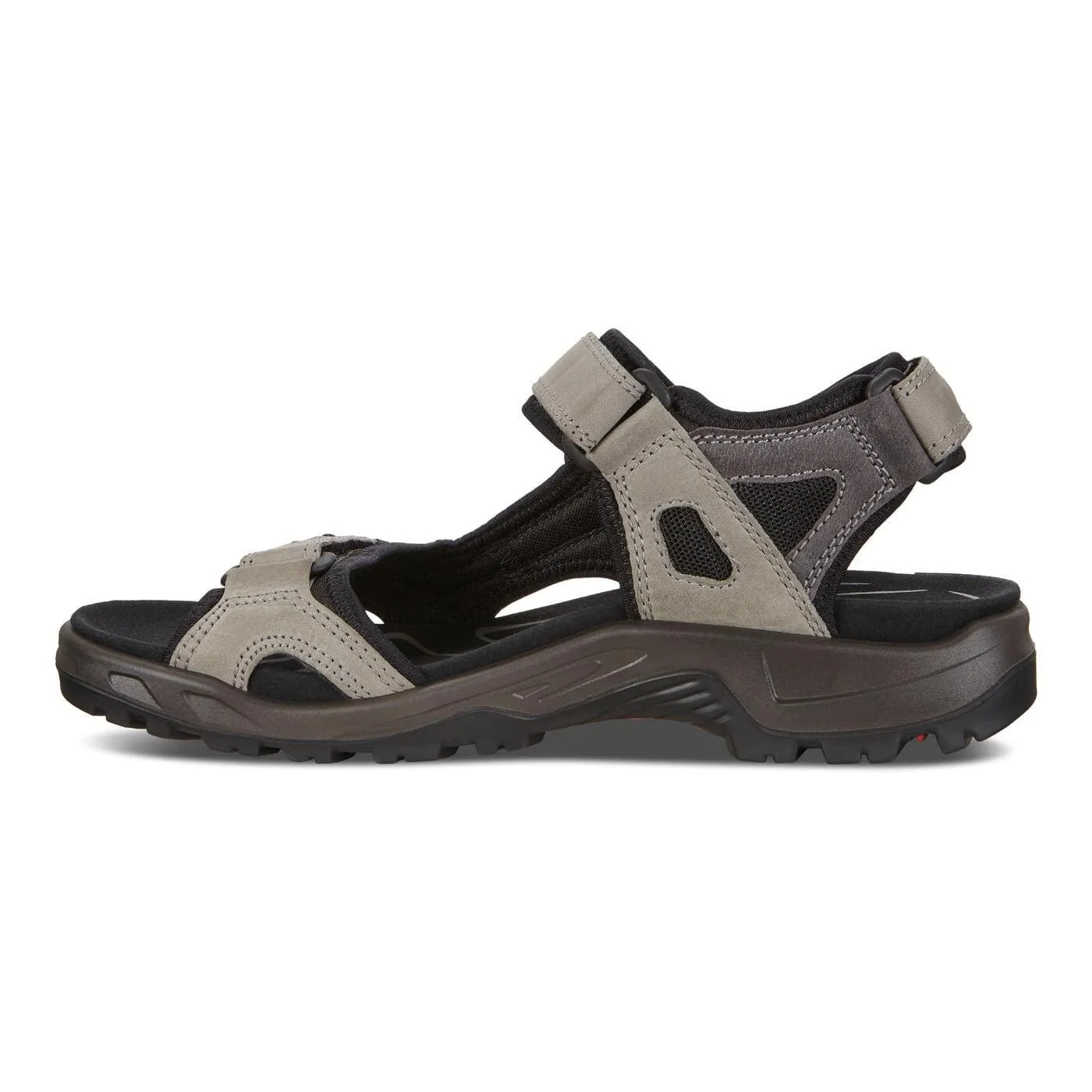 Ecco Men's Offroad Sandals- Tarmac/ Moon Rock