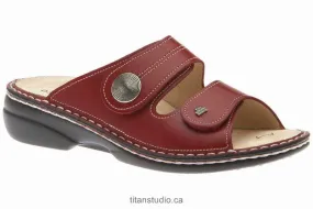 Finn Comfort Women's Sansibar Sandals- Venezia Red