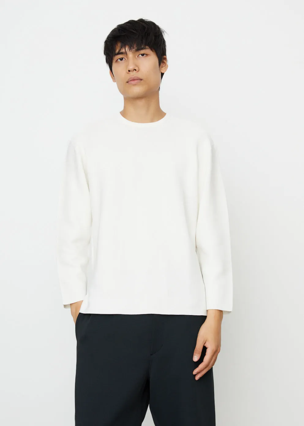 Garter Crew Neck T-Shirt