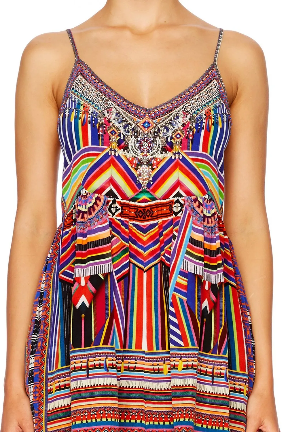 GATHERED PLAYSUIT TSACHILA BLESSING