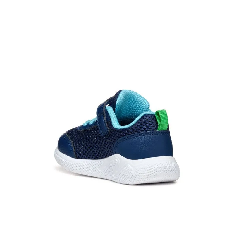 Geox Infants Navy B Sprintye BC Sneakers B454UC