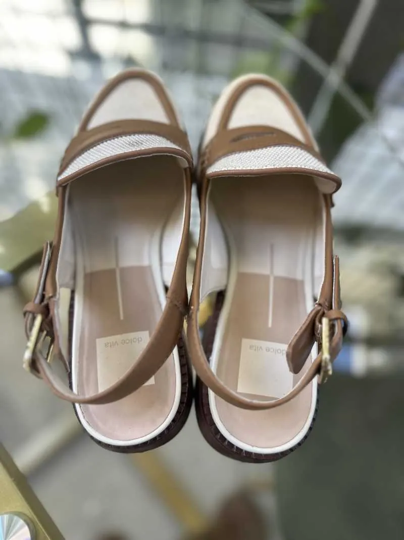 HARDI LOAFERS TAN MULTI CANVAS - re:vita
