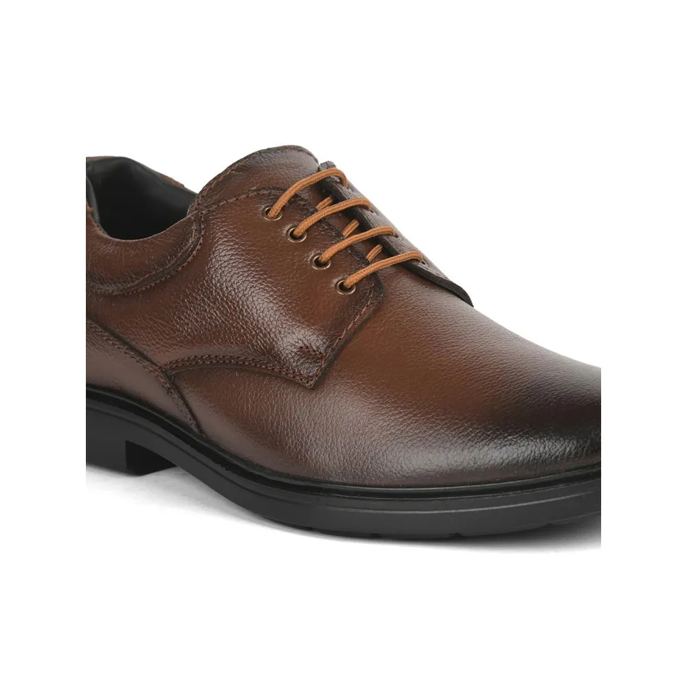 Healers Formal (Tan) Lacing Shoes For Men SSL-190 By Liberty