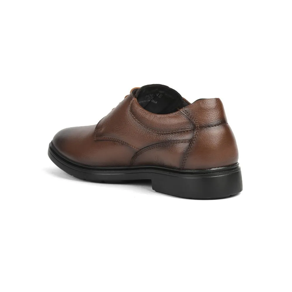 Healers Formal (Tan) Lacing Shoes For Men SSL-190 By Liberty