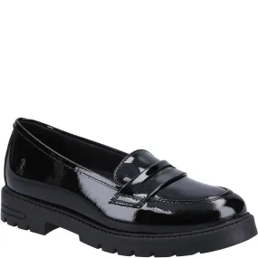 Hush Puppies Hazel Patent Senior School Shoes