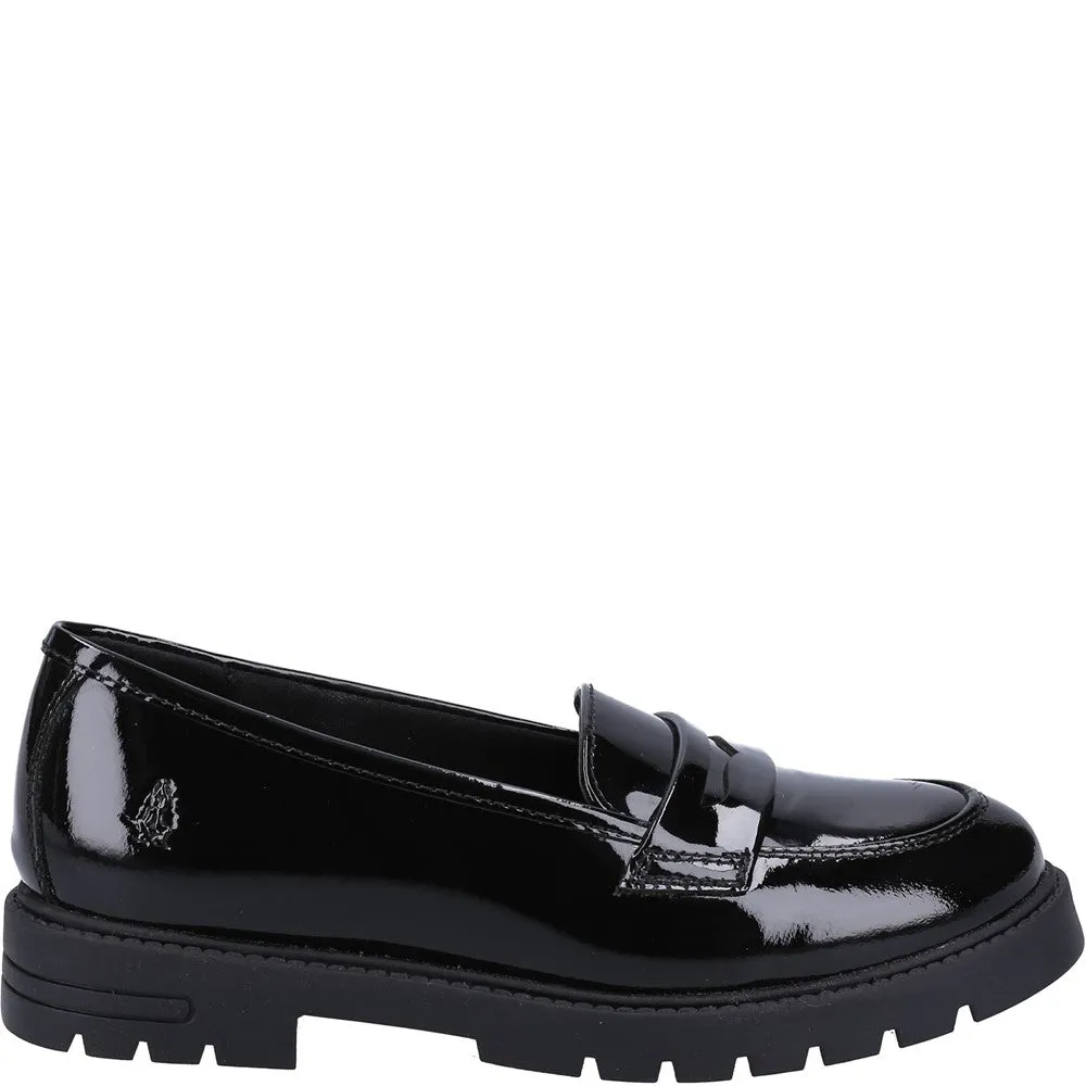 Hush Puppies Hazel Patent Senior School Shoes