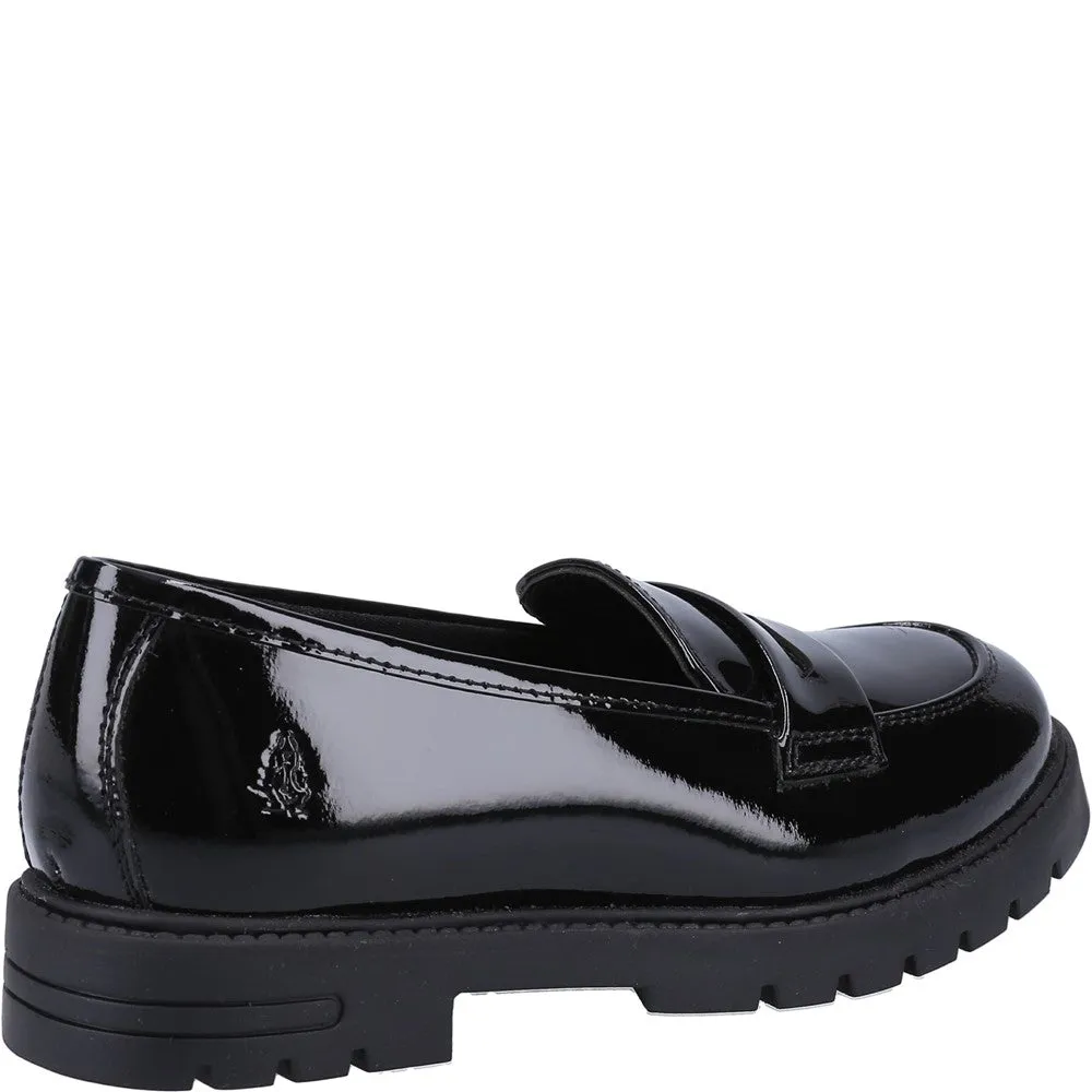 Hush Puppies Hazel Patent Senior School Shoes