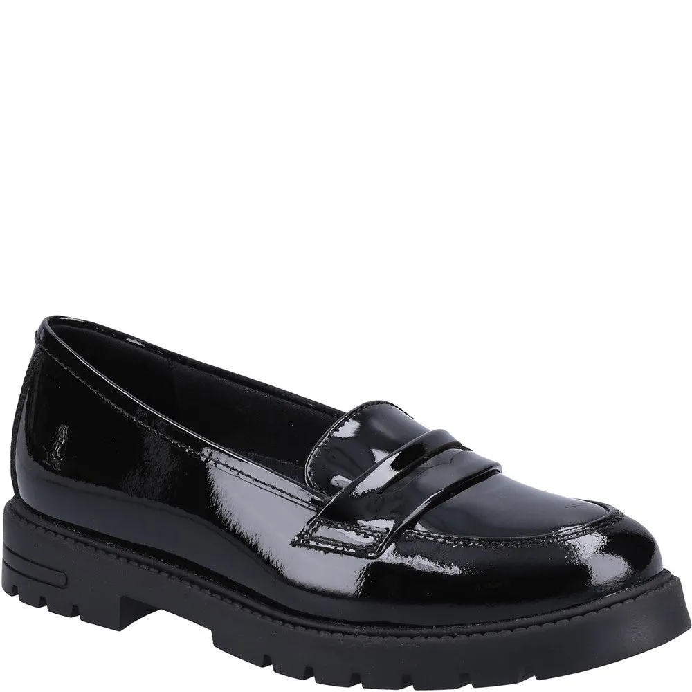 Hush Puppies Hazel Patent Senior School Shoes
