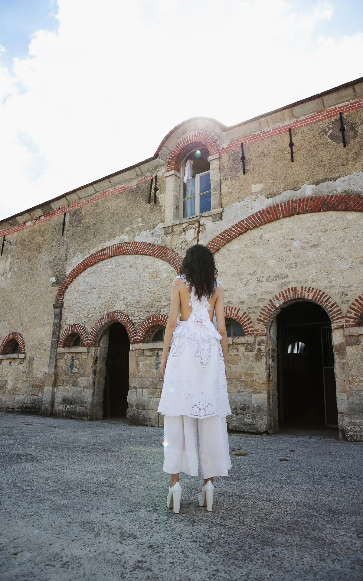in the middle culotte