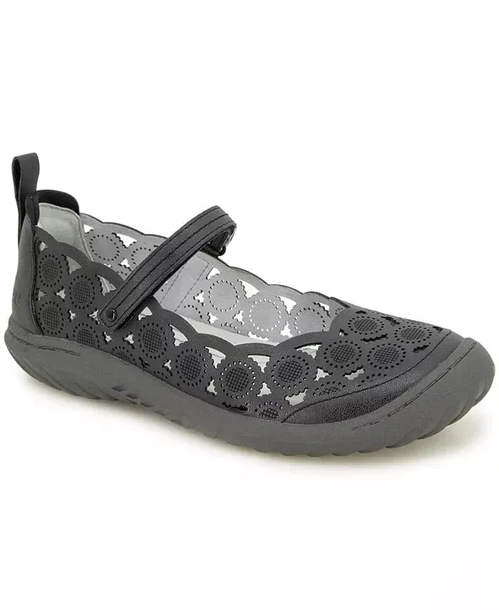 JBU Women's Anne Mary Janes- Black