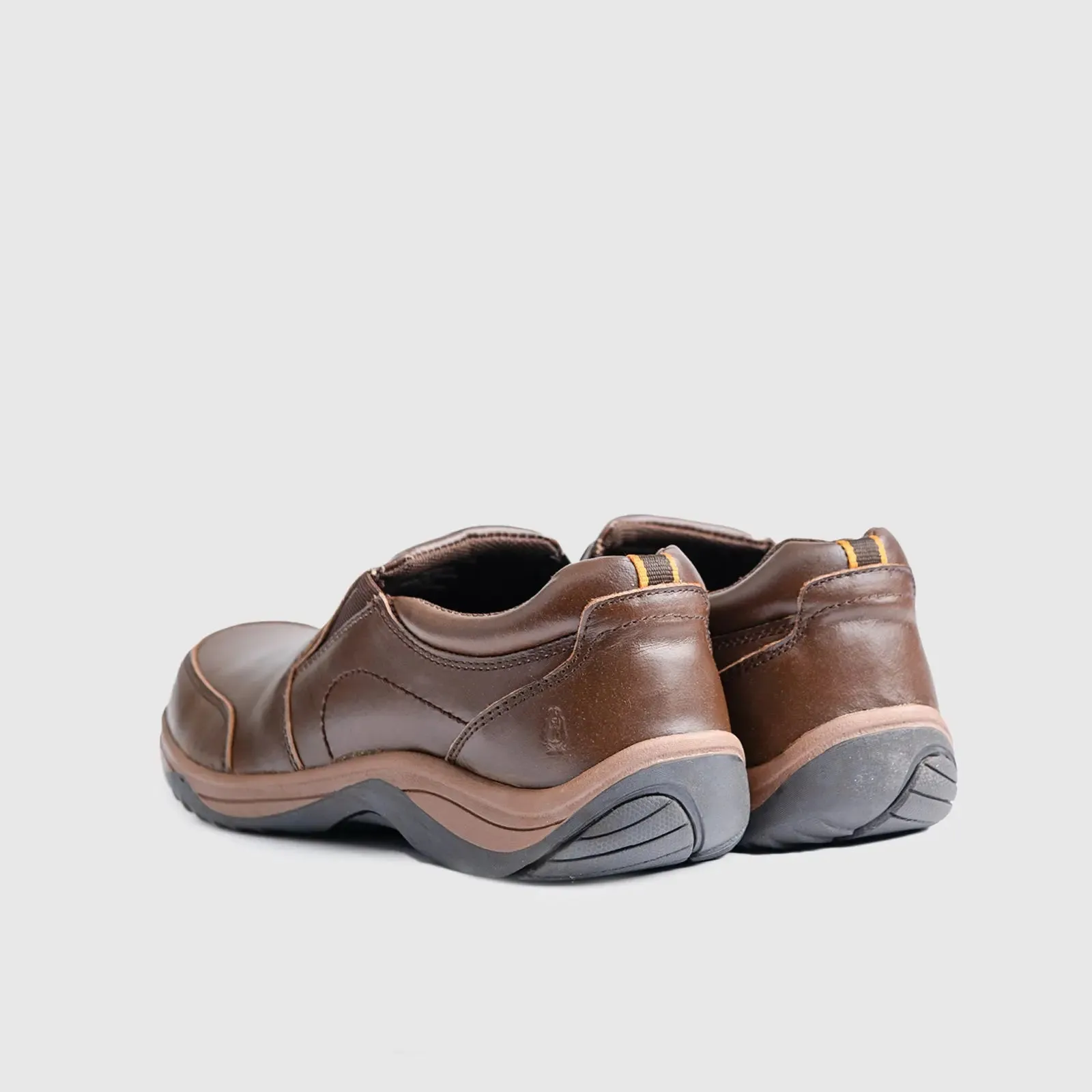 Logan Comfort Slip Ons Tan  00863