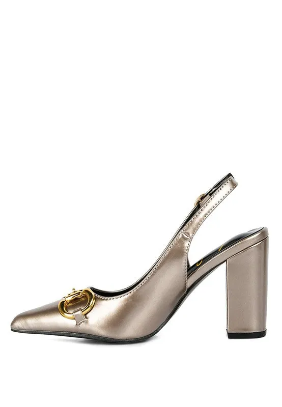 London Rag All Nighter Slingback Sandals