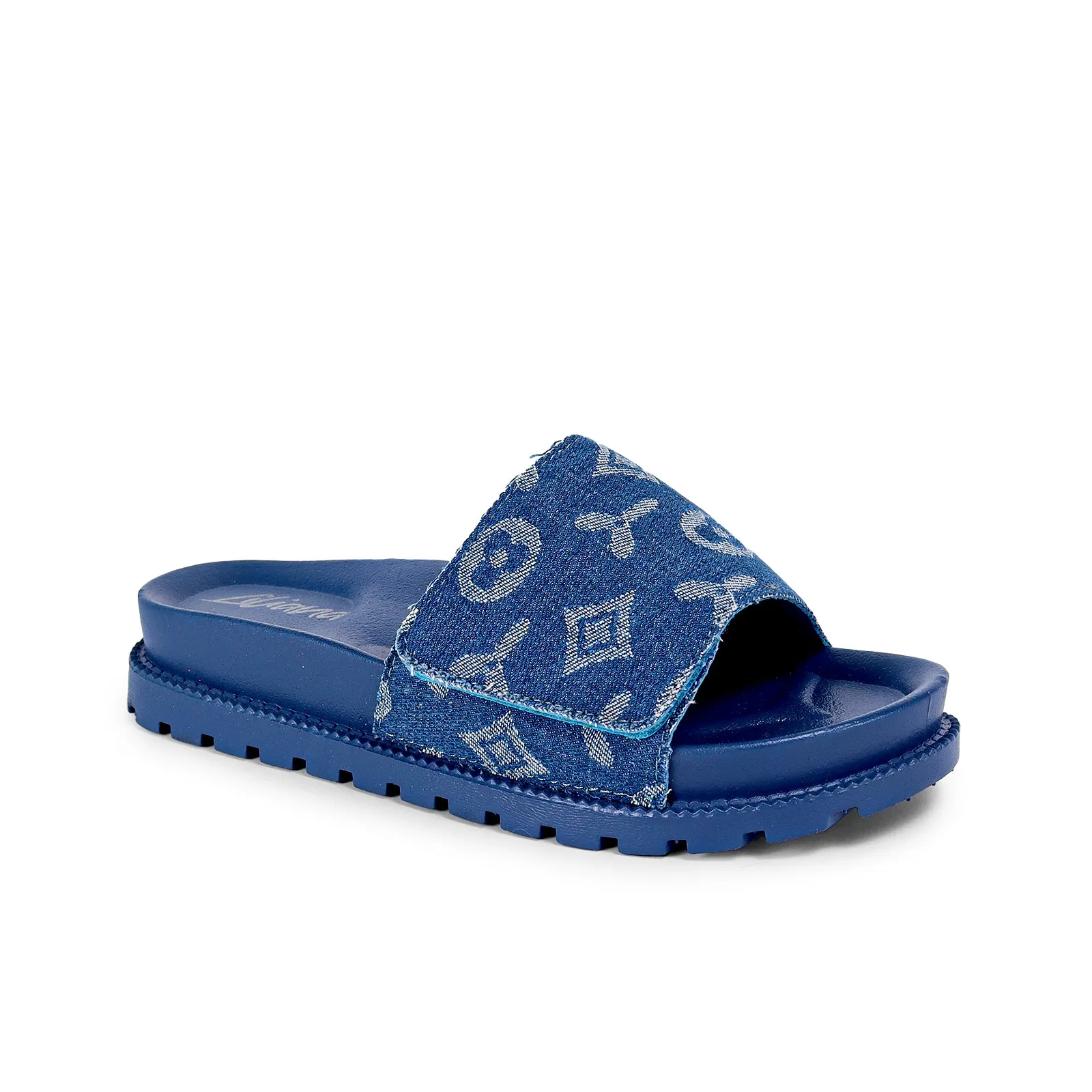 MARX-1 Denim Blue Denim Print Vamp