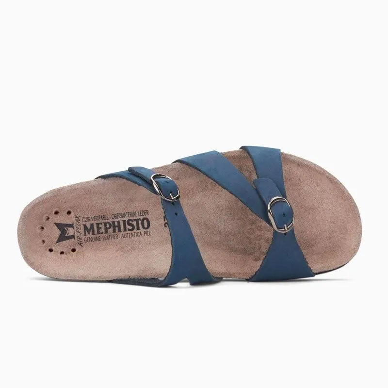 Mephisto Women's Hannel Sandals- Navy